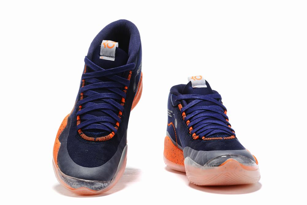Nike KD 12 Men Shoes Dark Blue Orange